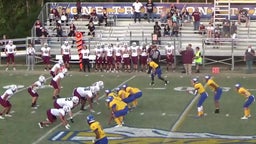 Carlisle football highlights Mildred High School