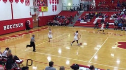 Bucyrus girls basketball highlights Wynford