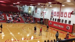 Bucyrus volleyball highlights Colonel Crawford