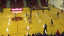 T.L. Hanna girls basketball highlights Rock Hill High School