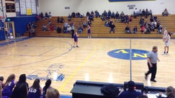 Connell girls basketball highlights Naches Valley High School