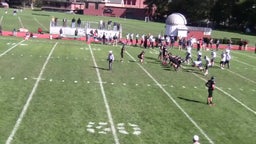 Noble & Greenough football highlights vs. Thayer Academy High