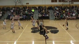 Cotter girls basketball highlights PHS 1/7/2016