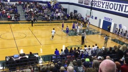 Peaster basketball highlights Brock High School