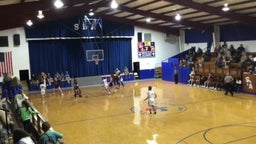 Sylva Bay Academy basketball highlights Stringer High School