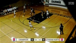 Cranbrook Kingswood basketball highlights Lutheran North High School