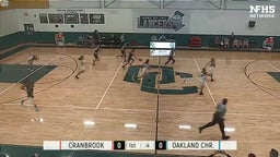 Cranbrook Kingswood girls basketball highlights Oakland Christian High School