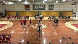St. John's volleyball highlights Our Lady of Good Counsel High School