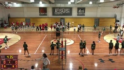 St. John's volleyball highlights  St. John Paul the Great Catholic High