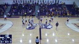 Lakeview volleyball highlights Battle Creek High School