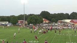 Western Yell County football highlights Episcopal Collegiate School