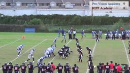 KIPP Houston football highlights Pro-Vision Academy High School
