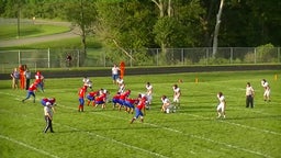 West Noble football highlights Central Noble High School