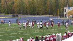 West Anchorage football highlights East High School