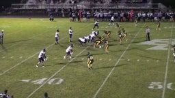 Northwestern football highlights Benton Central High School