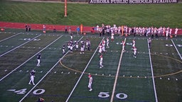 Rangeview football highlights Regis Jesuit High School