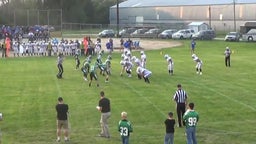 St. Francis football highlights Elkhorn Valley High School