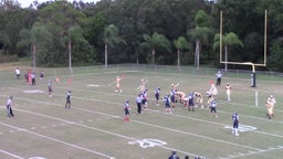 Southwest Florida Christian football highlights Bishop McLaughlin Catholic High School