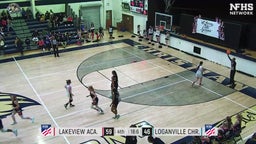 Loganville Christian Academy girls basketball highlights Lakeview Academy