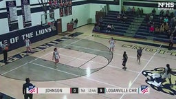 Loganville Christian Academy girls basketball highlights Johnson