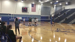 Dover volleyball highlights Oyster River