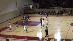 Pinkston basketball highlights Justin F. Kimball High School