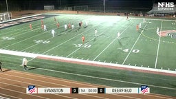 Evanston soccer highlights Deerfield High School