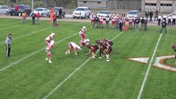 Potter-Dix football highlights Crawford High School