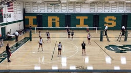 Linden volleyball highlights Our Lady of the Lakes High School