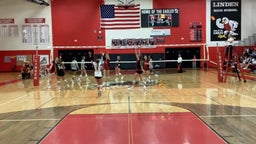 Linden volleyball highlights Flushing High School