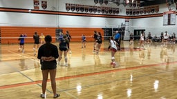 Linden volleyball highlights Birch Run High School