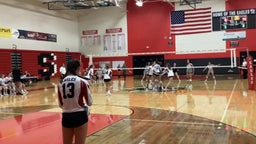 Linden volleyball highlights Flushing