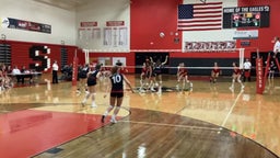 Linden volleyball highlights Holly