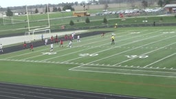 Beatrice soccer highlights running in behind