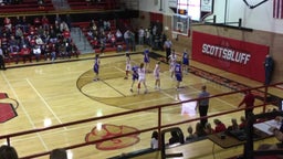 North Platte girls basketball highlights Scottsbluff High School