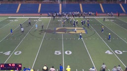 Highlight of blue and gold Scrimmage