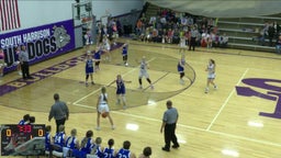South Harrison girls basketball highlights Princeton High School