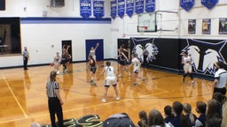 Cross County girls basketball highlights Exeter-Milligan High School