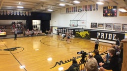 Cross County girls basketball highlights McCool Junction
