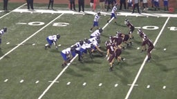 Rice Consolidated football highlights Hallettsville High School