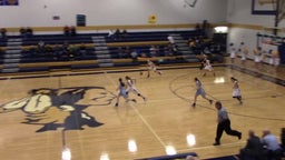 Council Grove girls basketball highlights Central Heights High School