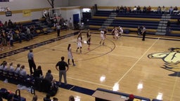 Council Grove girls basketball highlights Lyndon High School