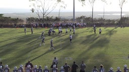 Kamehameha Hawai'i football highlights Kealakehe High School