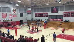 South Webster volleyball highlights Oak Hill High School