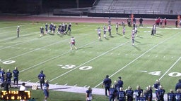 Santa Ana Valley football highlights Savanna High School