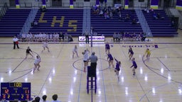Lourdes volleyball highlights St. Charles High School