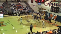 Muncie Central basketball highlights Harrison High School