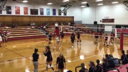 Colfax-Mingo volleyball highlights North Mahaska High School