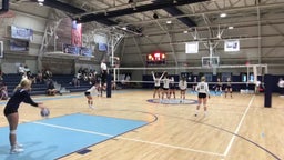 Beaufort Academy volleyball highlights John Paul II Catholic School
