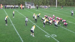 Johannesburg-Lewiston football highlights Frankfort High School